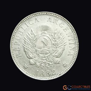 Lote 0011 - Argentina – 20 Centavos 1882