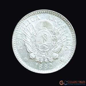 Lote 0015 - Argentina – 10 Centavos 1882