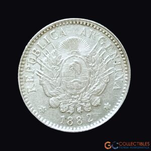Lote 0016 - Argentina – 10 Centavos 1882