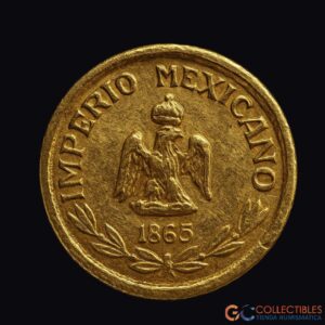 Lote 0019 - México – Medalla Oro conmemorativa Maximiliano 1865