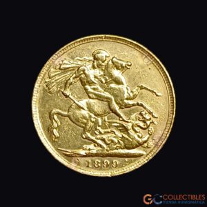 Lote 0020 - Reino Unido – 1 Libra (Soberana de Oro) 1899