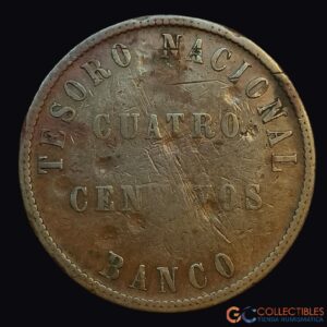 Lote 0021 - Confederacion Argentina – 4 Centavos 1854