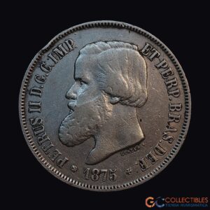 Lote 0022 - Brasil – 2000 Réis 1875