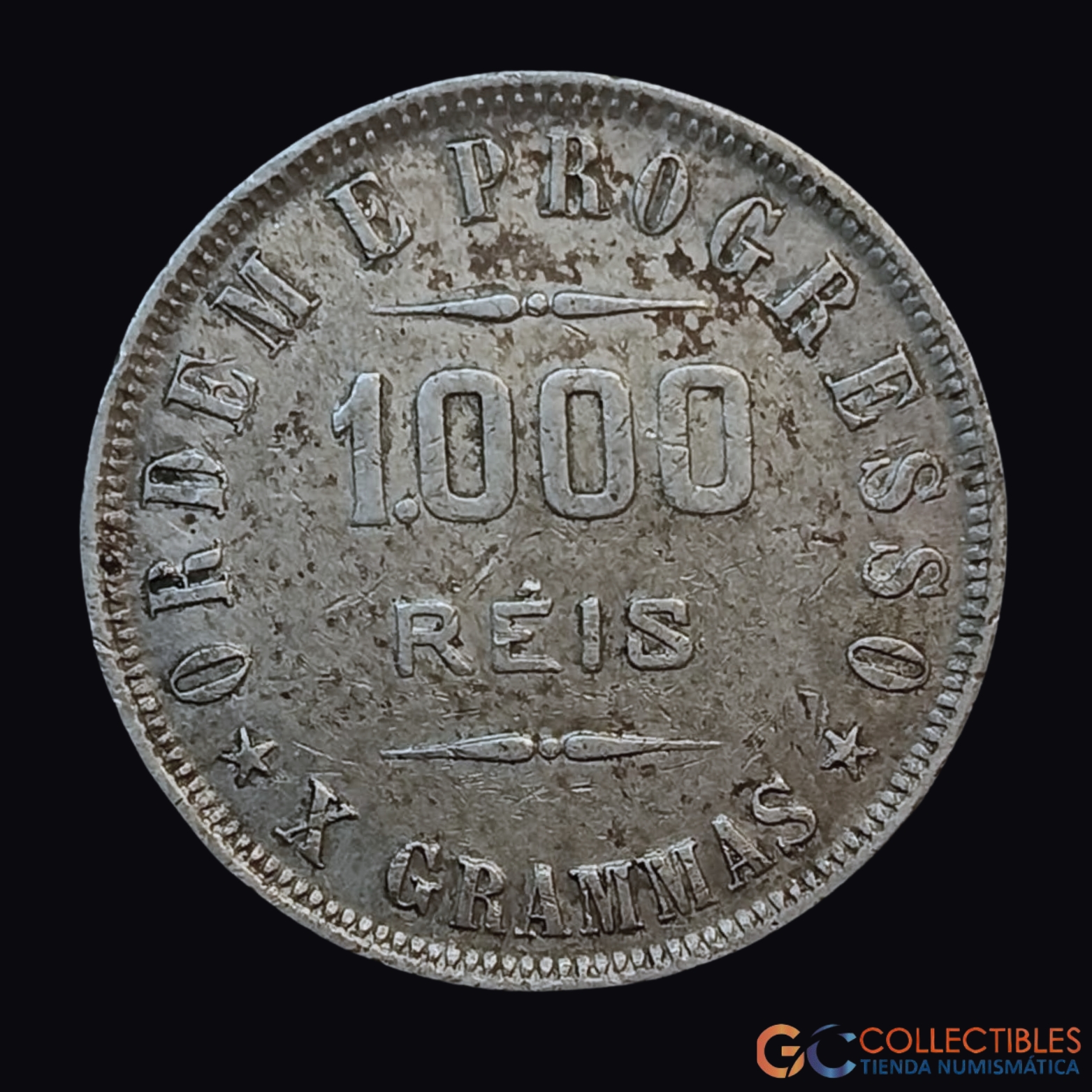 Lote 0026 - Brasil – 1000 Réis 1906