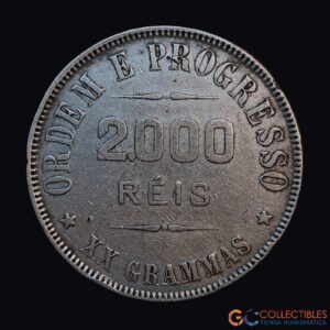 Lote 0035 - Brasil – 2000 Réis 1911