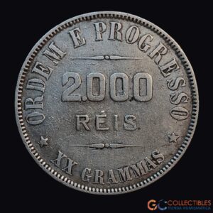 Lote 0038 - Brasil – 2000 Réis 1911