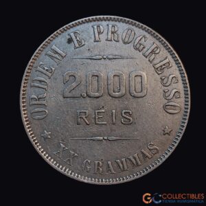 Lote 0039 - Brasil – 2000 Réis 1911