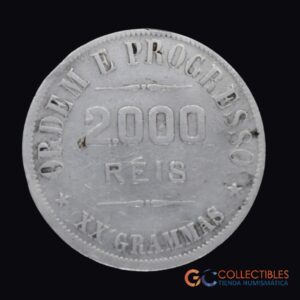 Lote 0045 - Brasil – 2000 Réis 1907