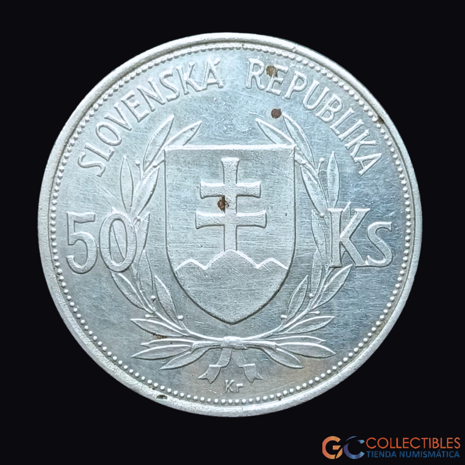 Lote 0046 - Eslovaquia – 50 Korún 1944