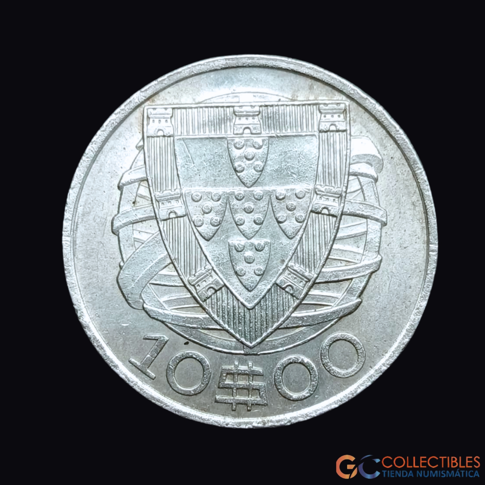 Lote 0047 - Portugal – 10 Escudos 1942
