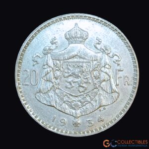 Lote 0049 - Bélgica – 20 Francos 1949