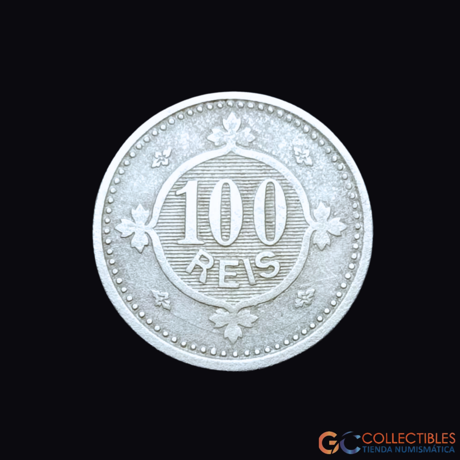 Lote 0051 - Portugal – 100 Réis 1900