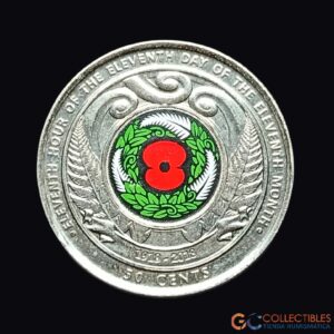 Lote 0052 - Nueva Zelanda – 50 Centavos 2018