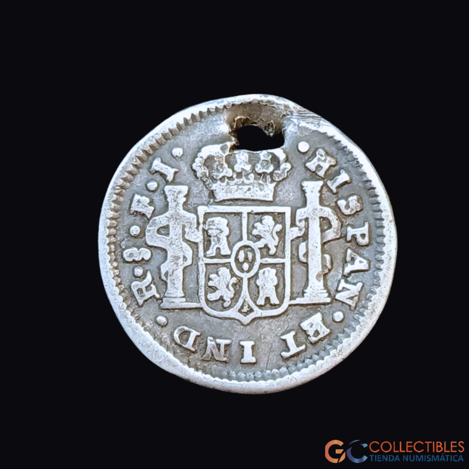 Lote 0054 - Chile – ½ Real 1811
