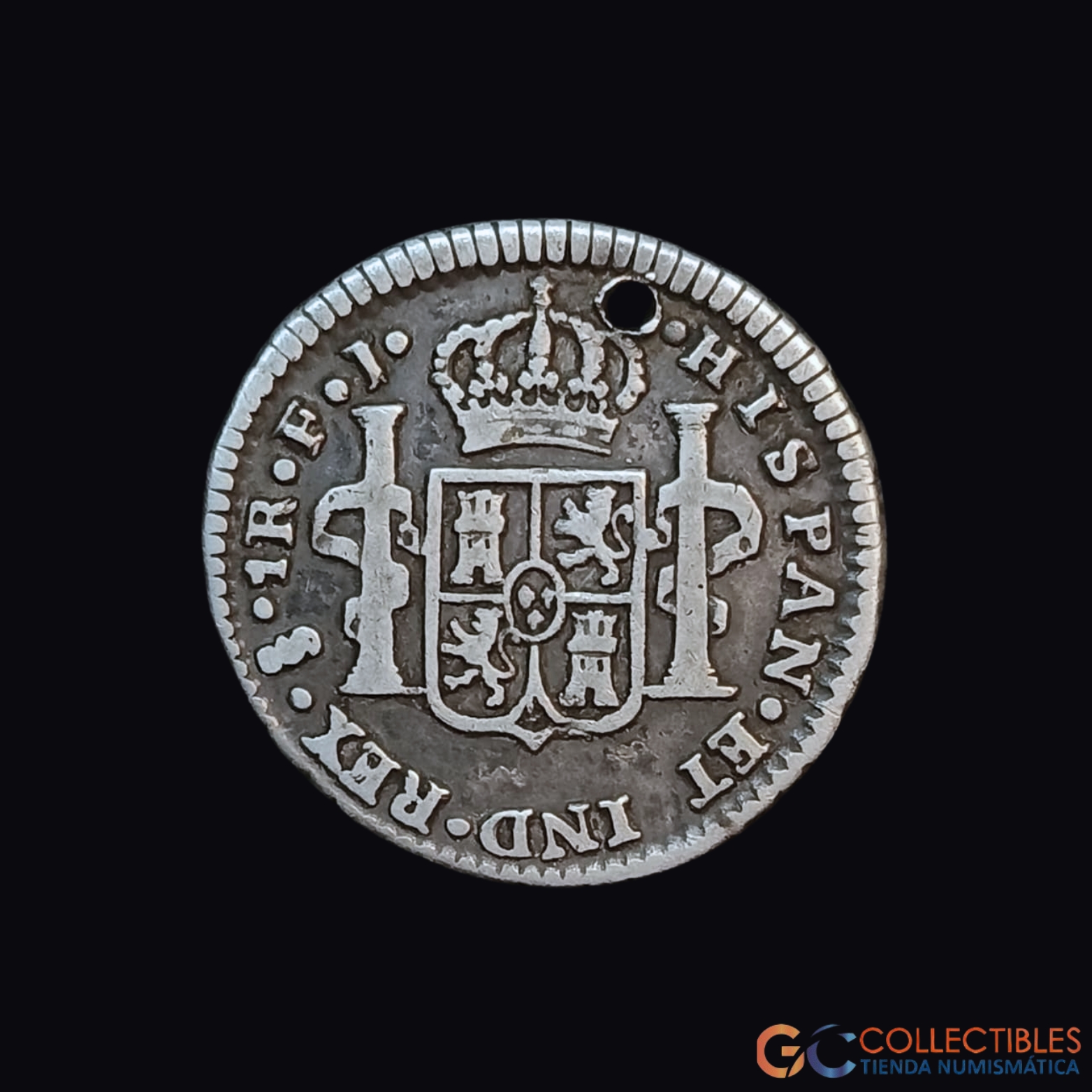 Lote 0060 - Chile – 1 Real 1813