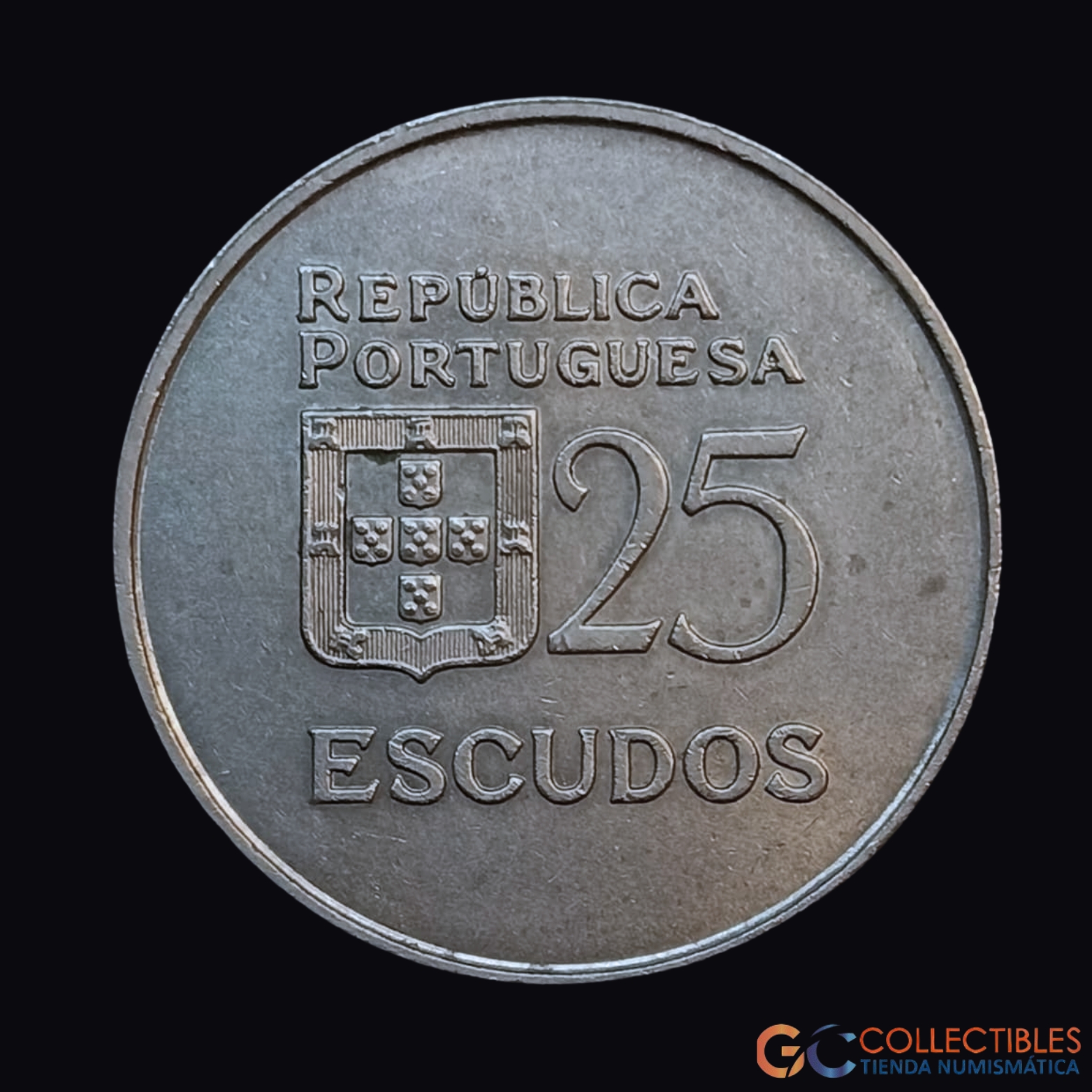 Lote 0067 - Portugal – 25 Escudos 1985