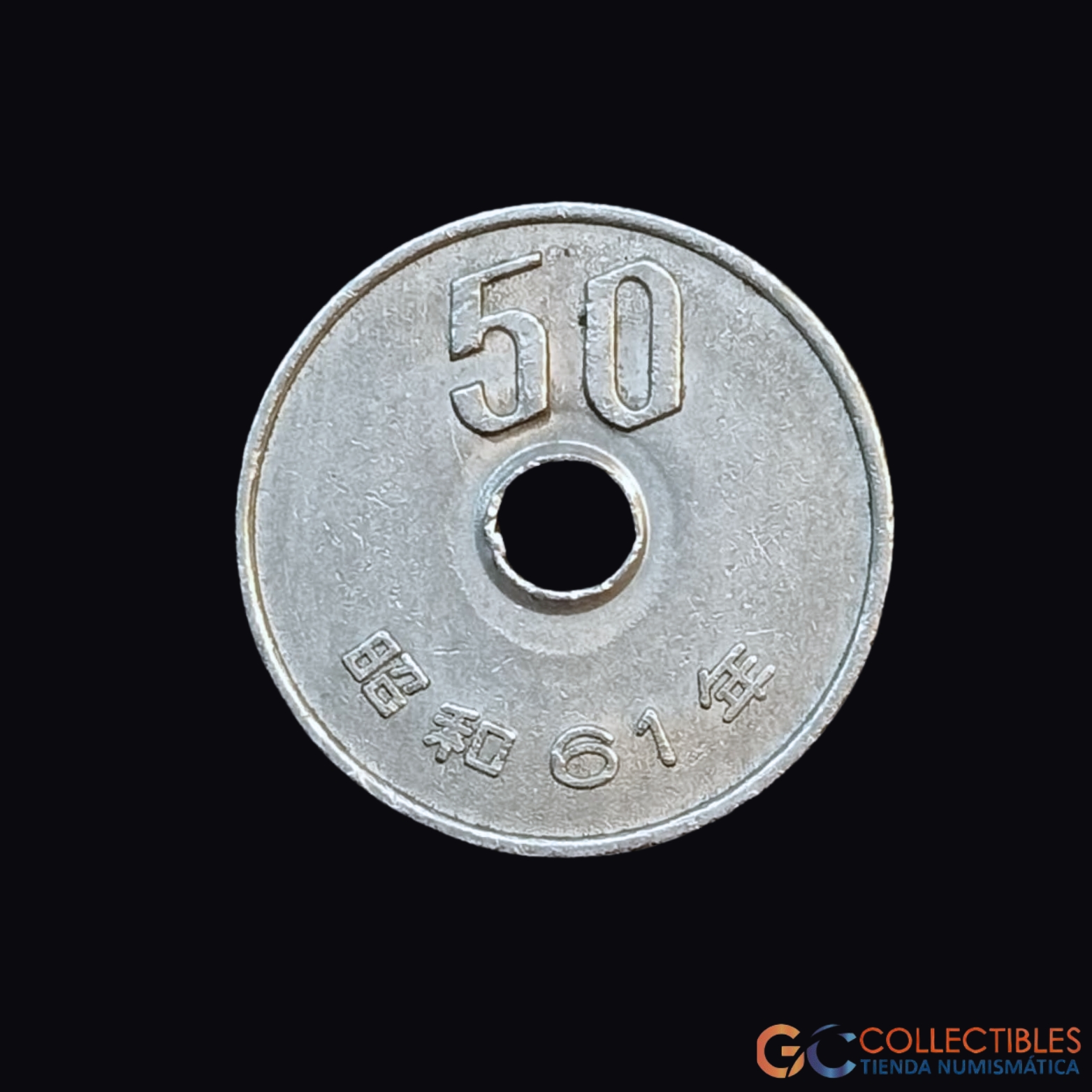Lote 0068 - Japón – 50 Yenes (Año 61 = 1986)