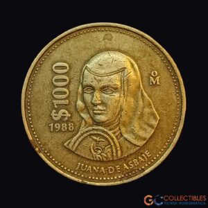 Lote 0070 - México – 1000 Pesos 1988