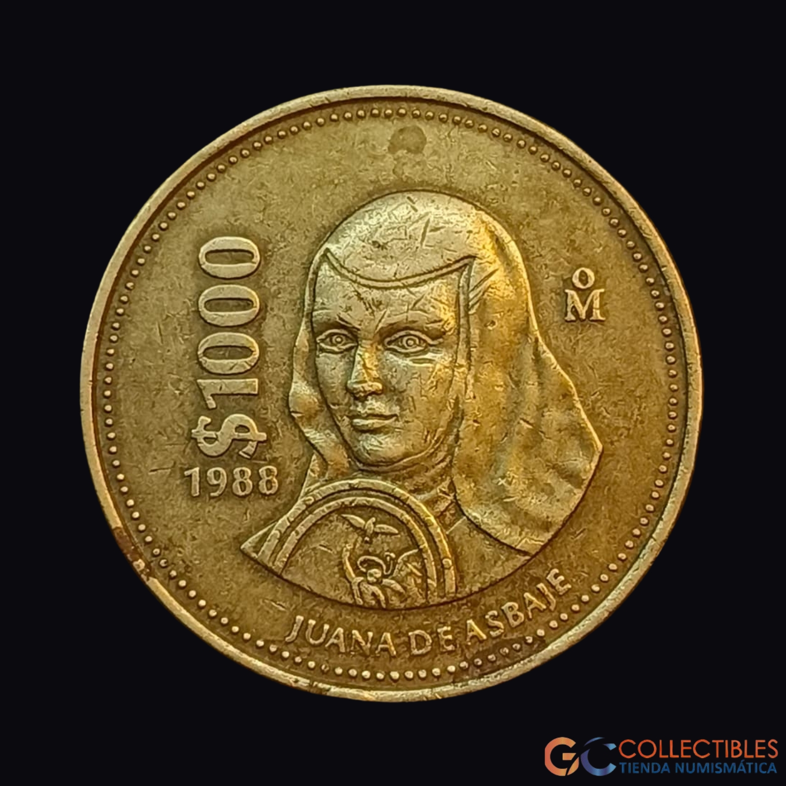 Lote 0070 - México – 1000 Pesos 1988