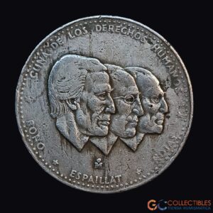 Lote 0076 - República Dominicana – ½ Peso 1984
