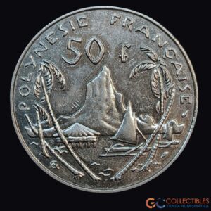 Lote 0078 - Polinesia Francesa – 50 Francos 1985