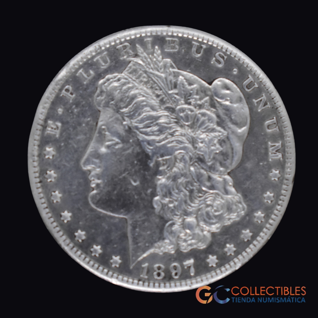 Lote 0081 - Estados Unidos – 1 Dólar 1897 - Ceca S - Dólar Morgan