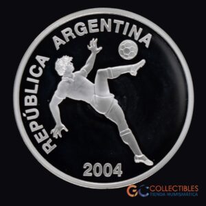 Lote 0091 - Argentina – 5 Pesos 2004 - ALEMANIA 2006 III