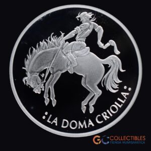 Lote 0093 - Argentina – 25 Pesos 2000 - “EL HOMBRE Y EL CABALLO – SERIE IBEROAMERICANA”.