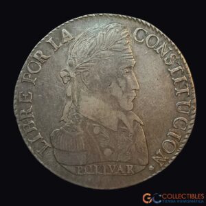 Lote 0104 - Potosi - Bolivia – 8 Sueldos 1827‑1840