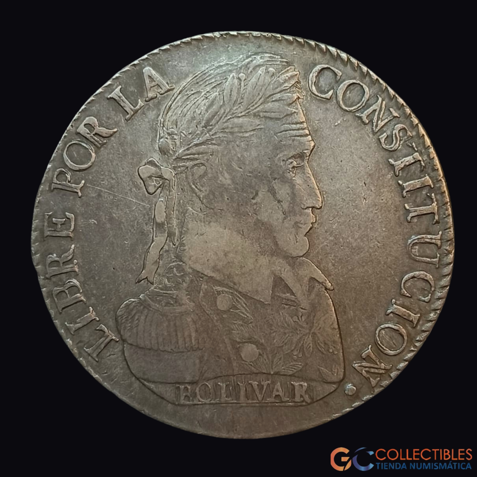 Lote 0104 - Potosi - Bolivia – 8 Sueldos 1827‑1840