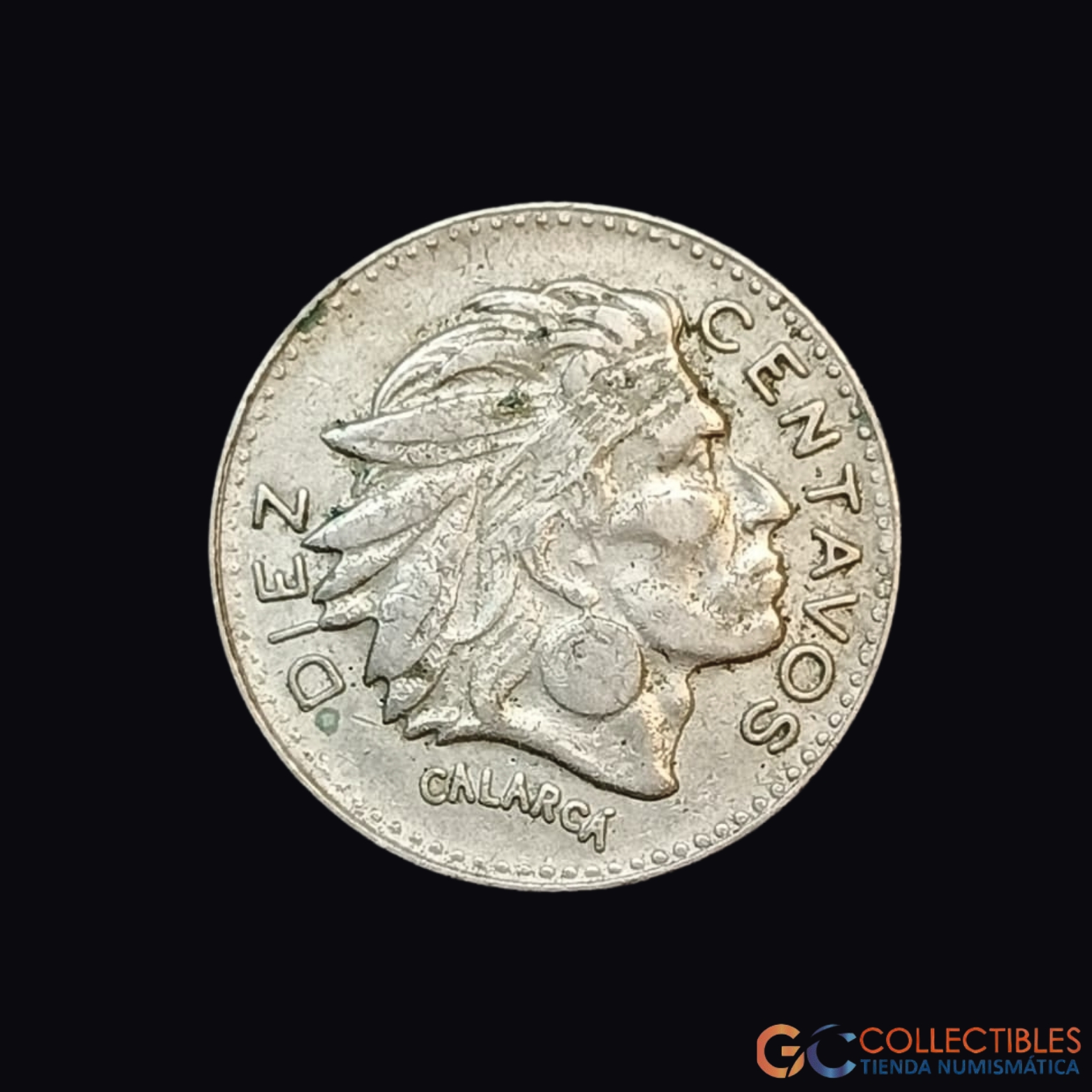 Lote 0113 - Colombia – 10 Centavos 1956