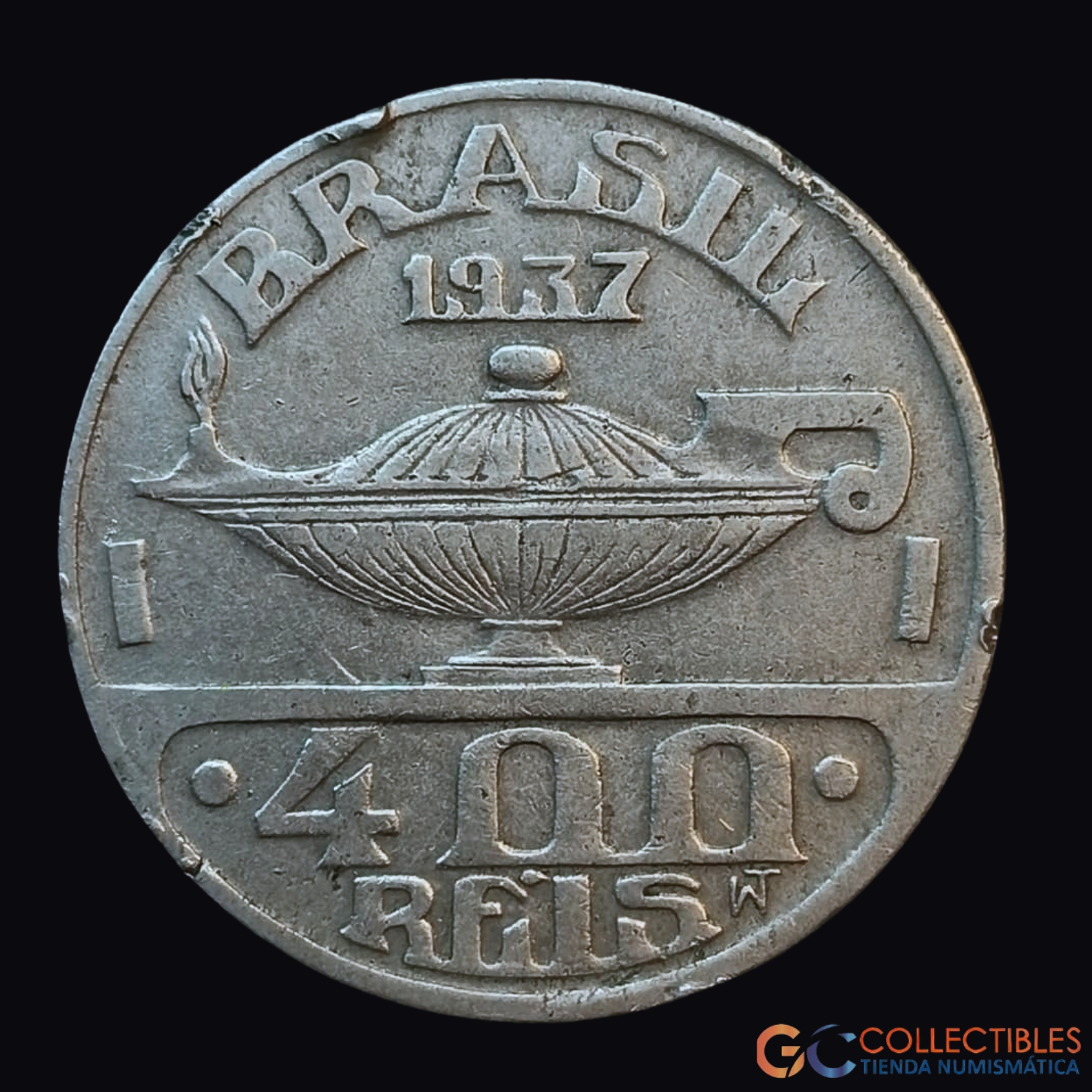 Lote 0115 - Brasil – 400 Réis 1937