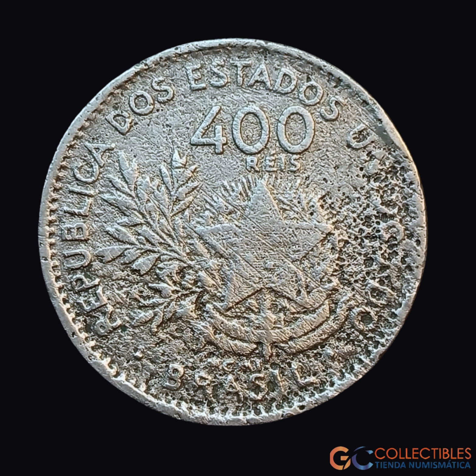 Lote 0116 - Brasil – 400 Réis 1901