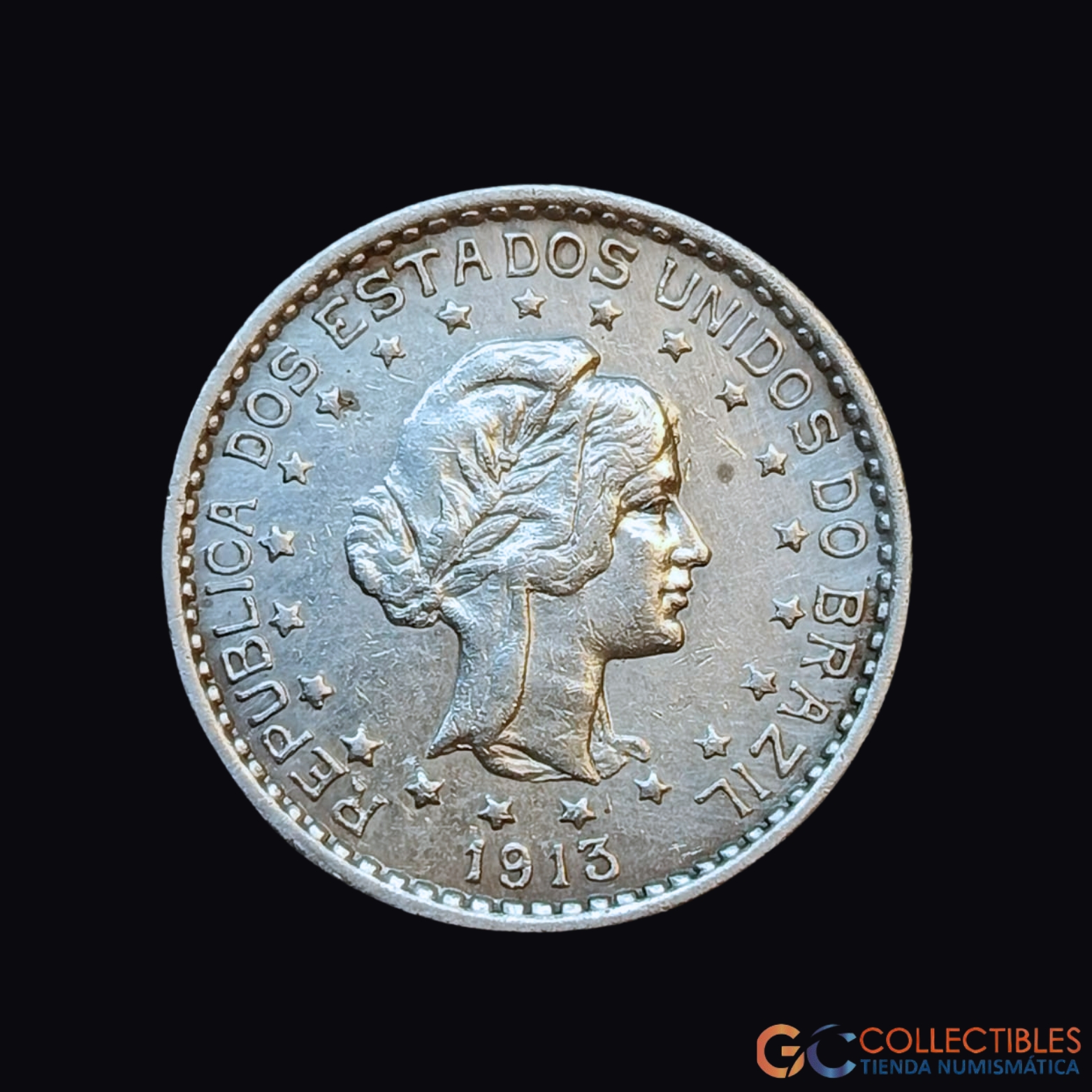 Lote 0131 - Brasil – 500 Réis 1913