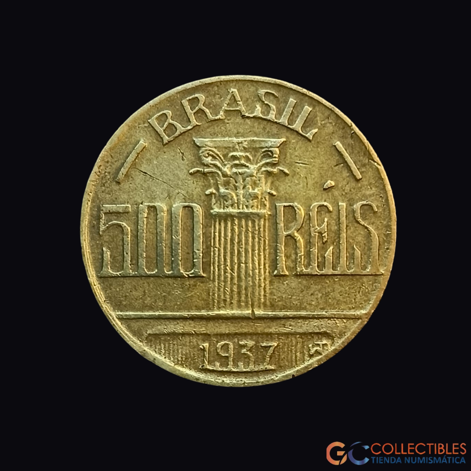 Lote 0136 - Brasil – 500 Réis 1936