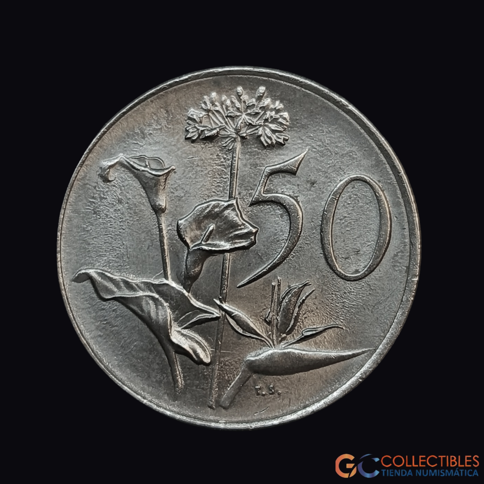 Lote 0137 - Sudáfrica – 50 Centavos 1970