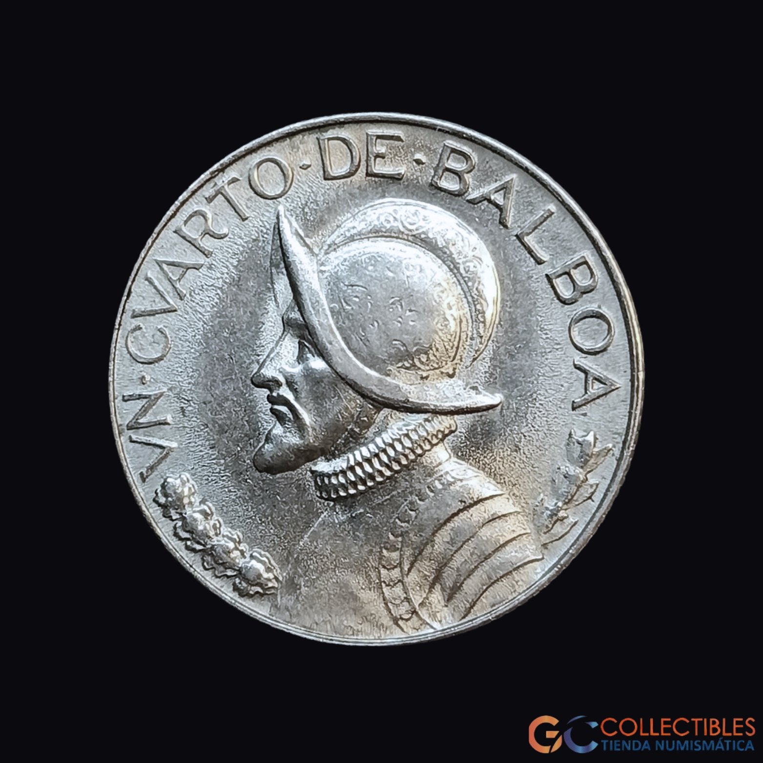 Lote 0138 - Panamá – ¼ Balboa 1970