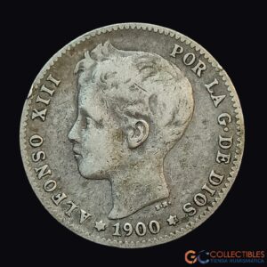 Lote 0139 - España – 1 Peseta 1899