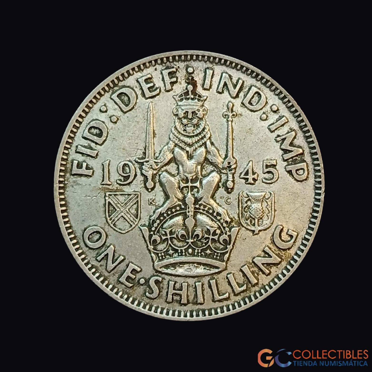 Lote 0140- Reino Unido – 1 Chelín 1939
