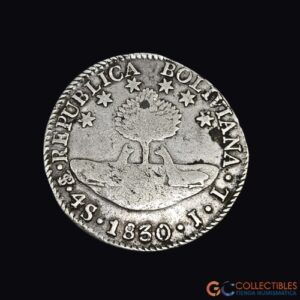 Lote 0148 - Bolivia – 20 Centavos 1885
