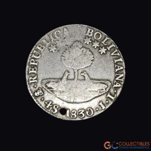 Lote 0150 - Bolivia – 4 Sueldos 1830 JL