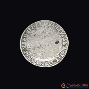Lote 0156 - Bolivia – 2 Sueldos 1830 JL