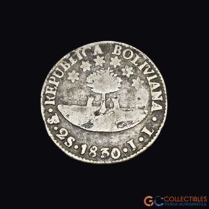 Lote 0157 - Bolivia – 2 Sueldos 1830 JL