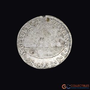 Lote 0159 - Bolivia – 2 Sueldos 1830 JL