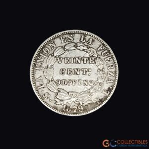 Lote 0172 - Bolivia – 20 Centavos 1879