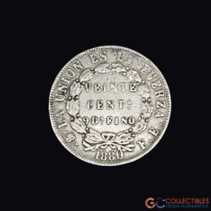 Lote 0173 - Bolivia – 20 Centavos 1880