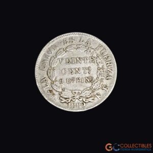 Lote 0175 - Bolivia – 20 Centavos 1882