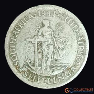 Lote 0191 - Sudáfrica – 1 Chelín 1941