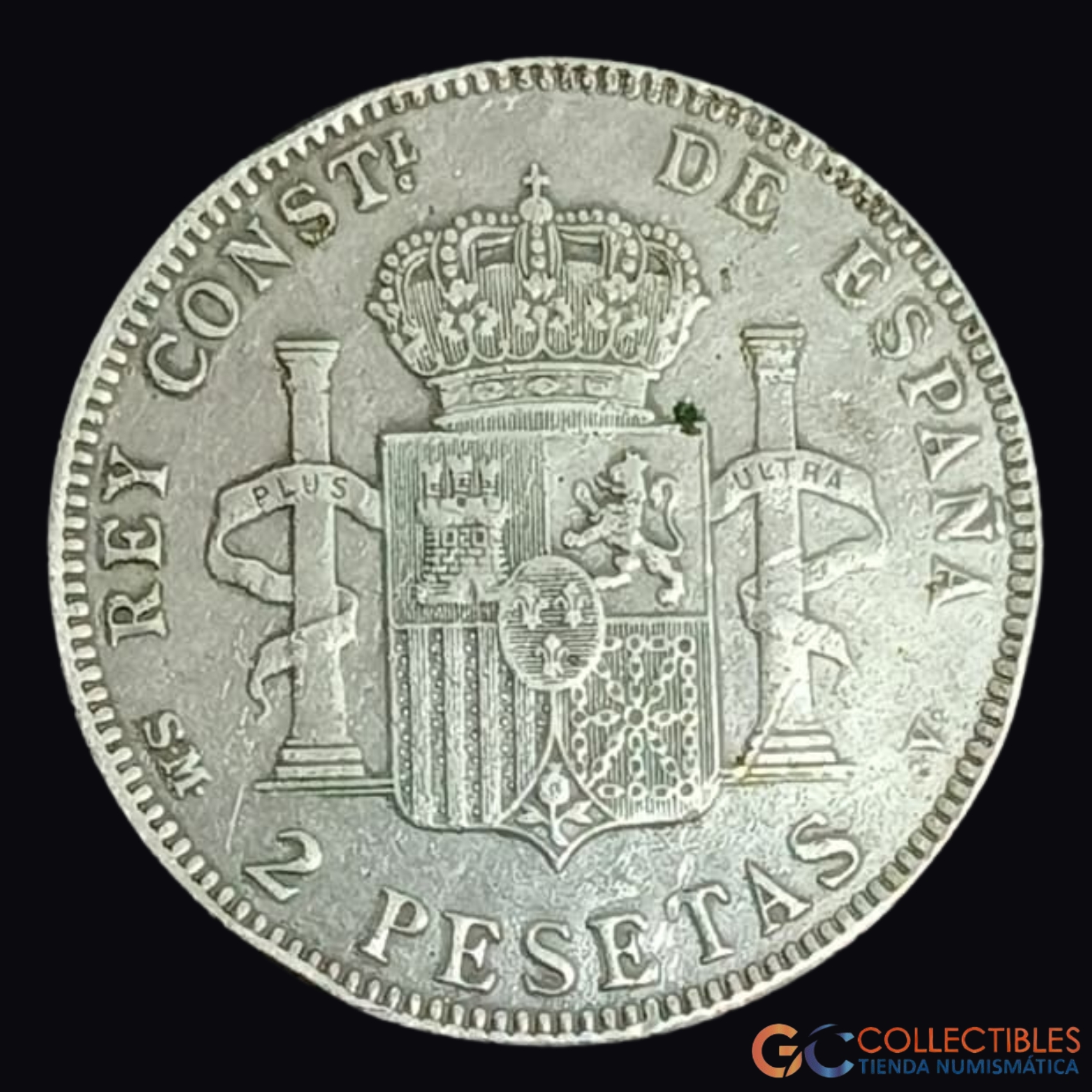 Lote 0192 - España – 2 Pesetas 1905