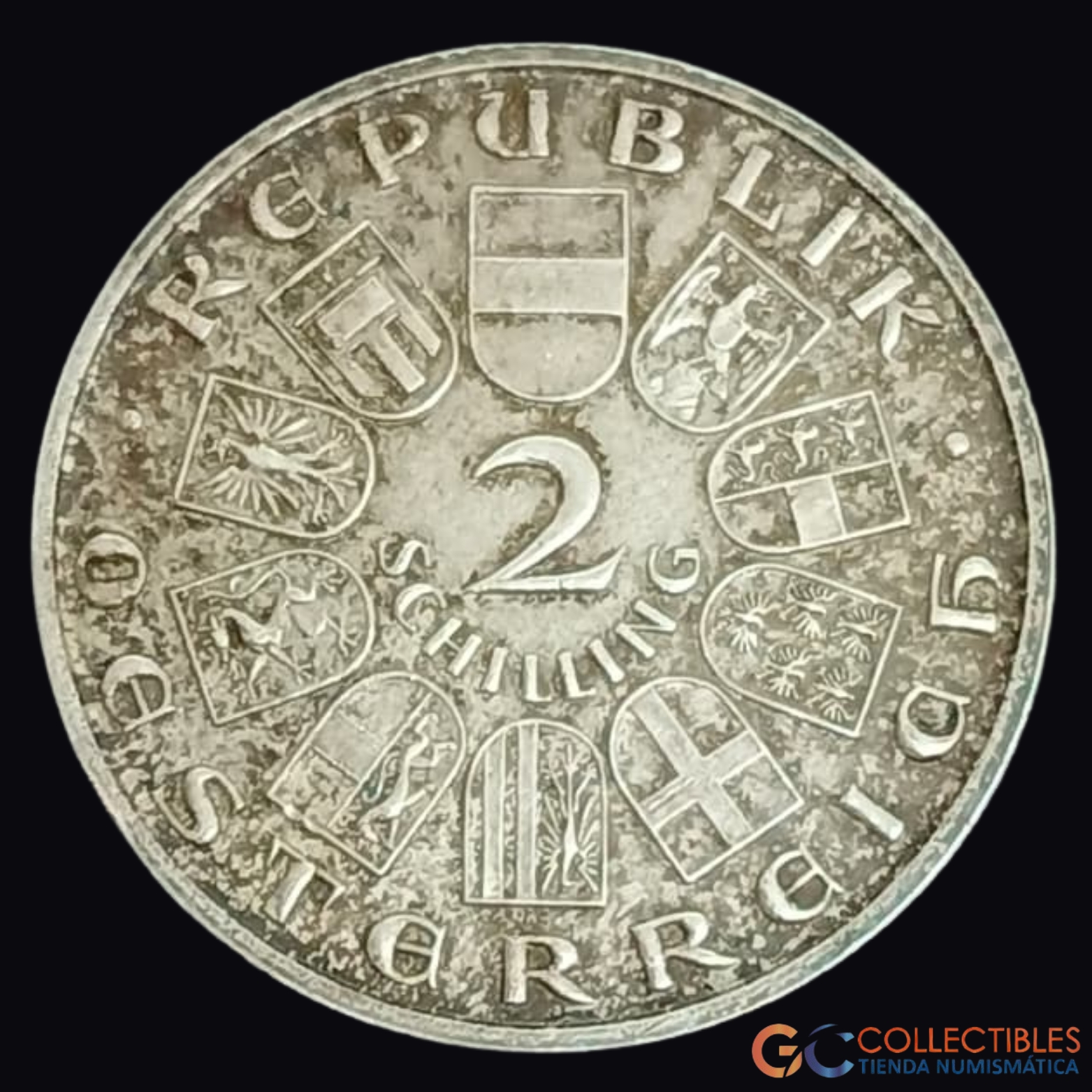 Lote 0194 - Austria – 2 Chelines 1928